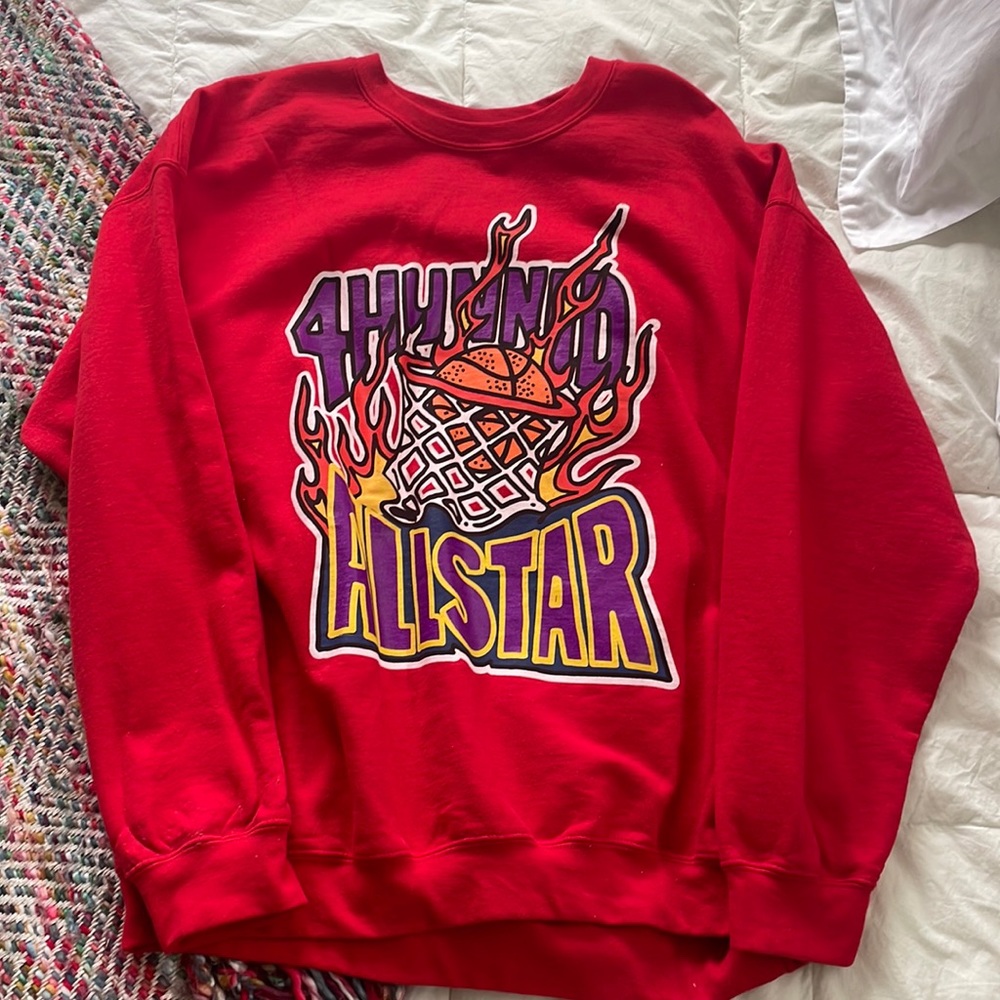 YG 4HUNNID men’s crewneck - size XL